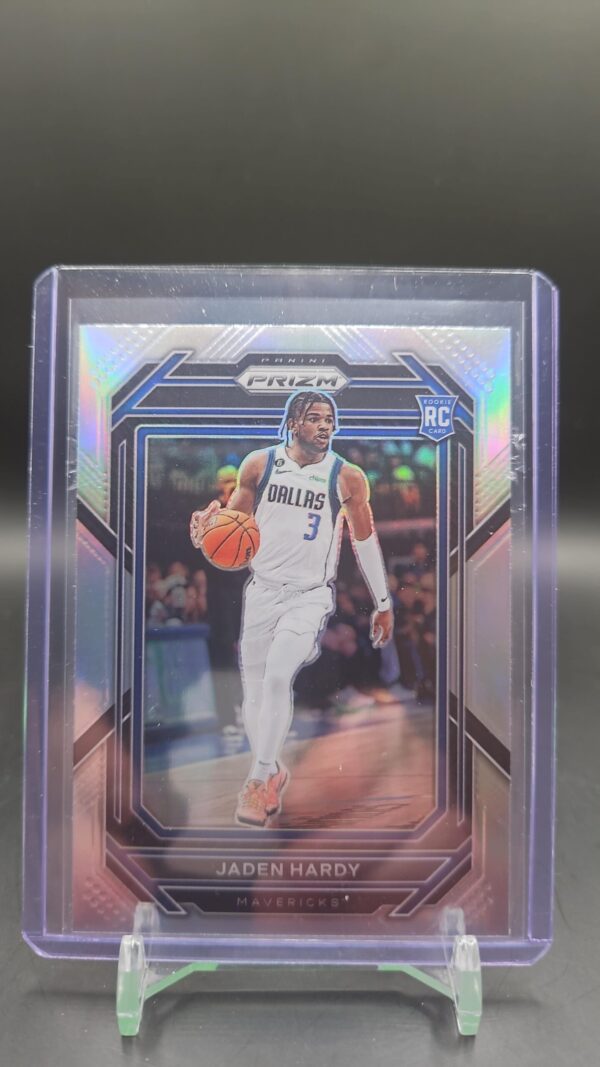 2022-23 Panini Prizm Jaden Hardy Silver Prizm Rookie RC #226 Mavericks