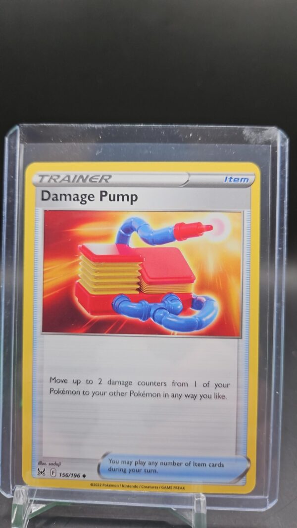 Damage Pump 156/196 - Pokemon - Lost Origin - Trainer - Item