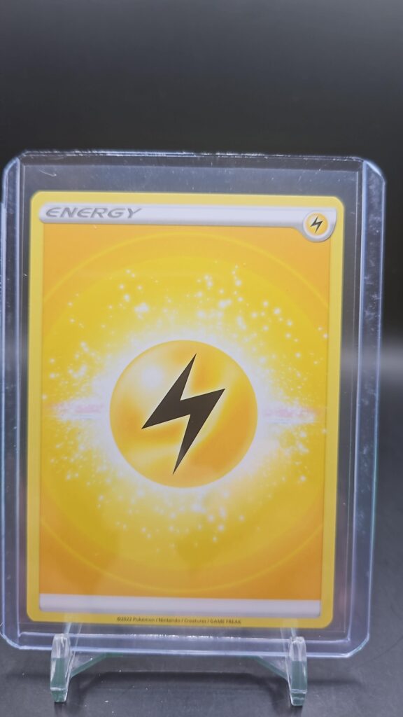 Lightning Energy Unnumbered Pokémon Card Sword & Shield 2022 NM