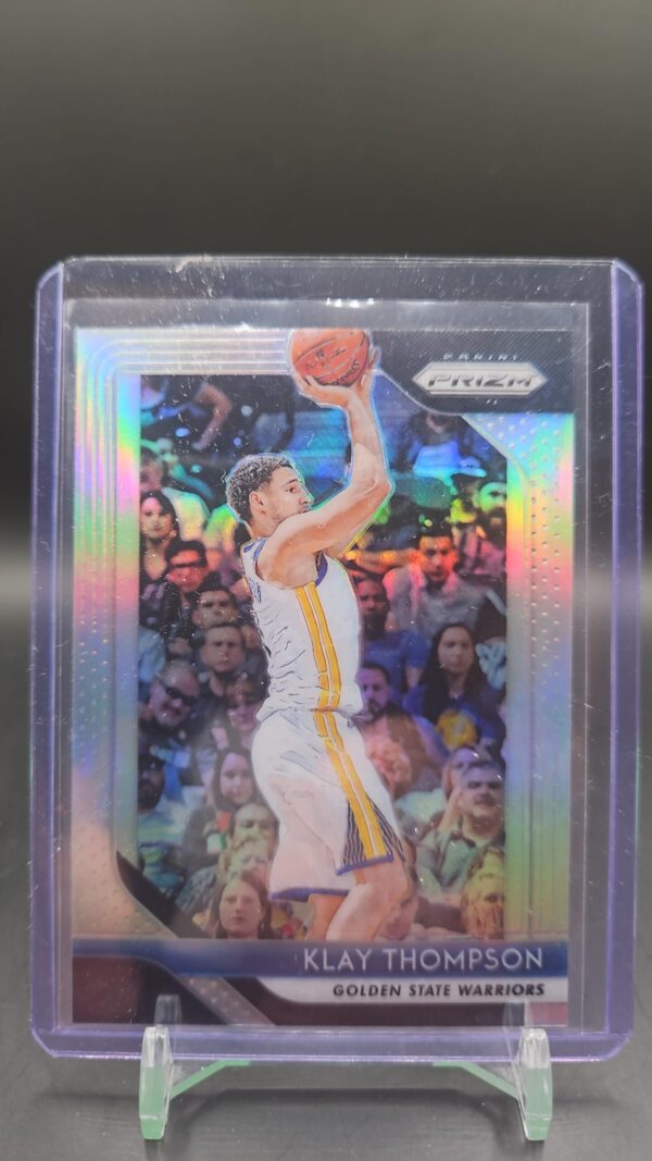 Klay Thompson 2018-19 Panini Prizm Silver Golden State Warriors