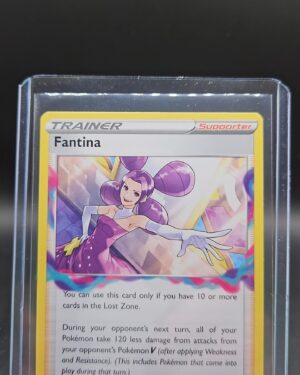 Pokemon Lost Origin Fantina Uncommon Trainer Card 157/196
