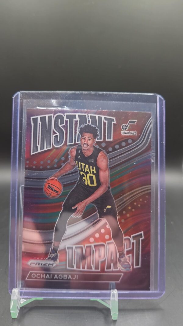 2022 Prizm Instant Impact #22 Ochai Agbaji