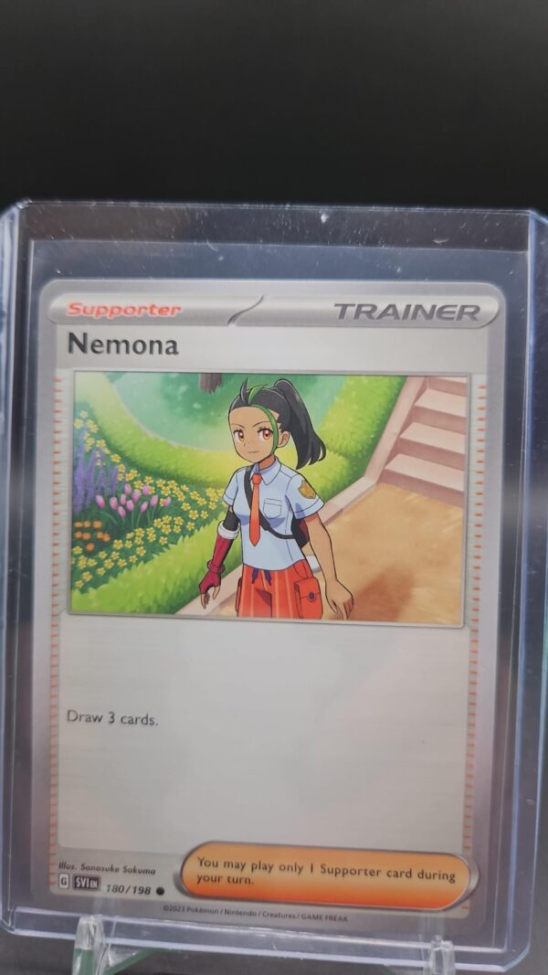 Nemona 180/198 NM Common Supporter Trainer Scarlet & Violet