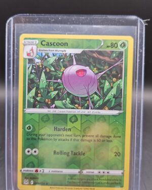 Reverse Holo Cascoon 009/196 Uncommon Lost Origin Pokemon
