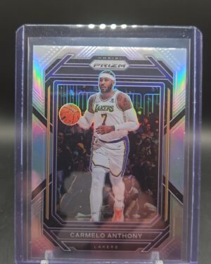 2022-23 Panini Prizm Carmelo Anthony Prizms Silver #144 Los Angeles Lakers