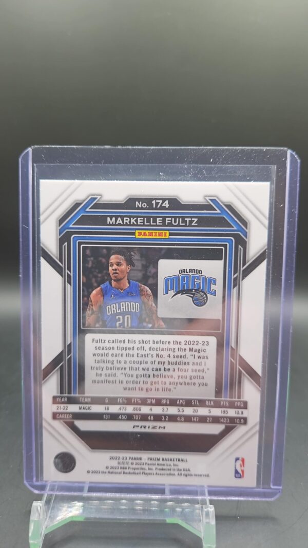 Markelle Fultz 2022-23 Panini Prizm Pink Ice Prizm #174 - Image 2