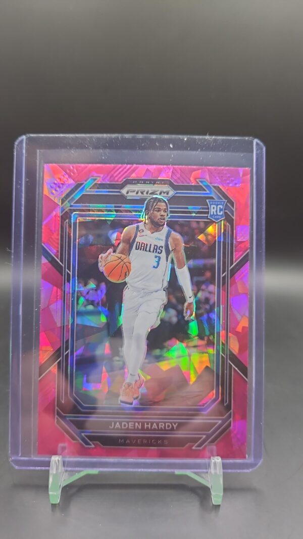 Jaden Hardy 2022-23 Panini Prizm Pink Ice RC #226 Mavericks
