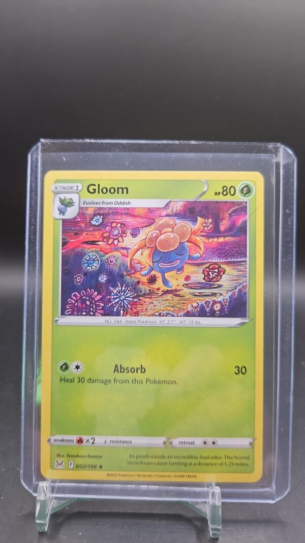 Gloom 002/196 Lost Origin Pokemon Card