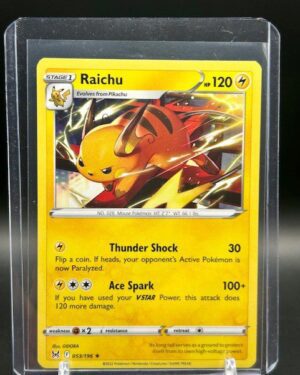 Raichu 053/196 Rare Lost Origin Pokemon