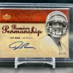 UD 2007 Premier Jeff Rowe Penmanship 15/75