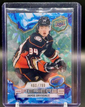 UD 2021-22 ICE Jamie Drysdale Premiers Rookie 460/799 #244