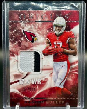 2019 Panini Origins Hakeem Butler Patch 161/199 #RP-16