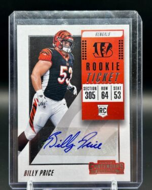 Panini 2018 Contenders Billy Price Rookie Ticket Auto #236