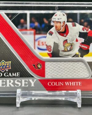 UD 2020-21 Series 1 Game Jersey Colin White #GJ-CW
