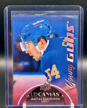 UD 2021-21 Series 2 Mattias Samuelsson Young Guns Canvas #C-214