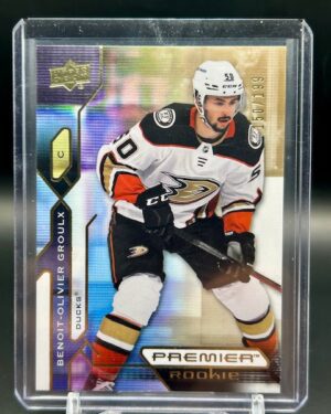 UD 2021-22 Premiere Benoit-Oliver Groulx Rookie 150/199 #135