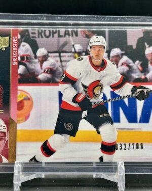 UD 2021-22 Series 1 Josh Norris Exclusives 32/100 #129