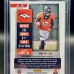 2018 Panini Contenders Optic Ticket RPS DaeSean Hamilton #132 Rookie Auto RC - Image 2
