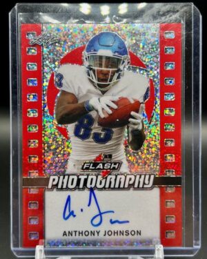 2019 Leaf Flash Photography Anthony Johnson Auto #FP-AJ1 1/5 rookie card