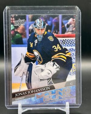 UD 2020-21 Series 1 Jonas Johansson Young Guns #228