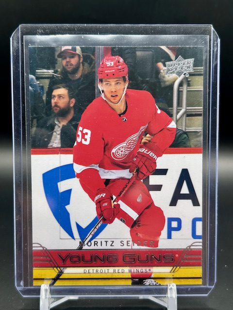 UD 2021-22 Ext Series Moritz Seider Young Guns Tribute #T-83