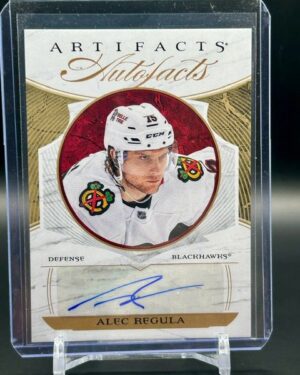 UD 2022-23 Artifacts Alec Regula AutoFacts #AF-AR