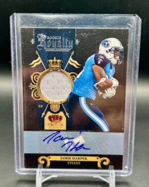 Jamie Harper Rookie Royalty Materials Auto /100 #1 – 2011 Panini Crown Royale RC
