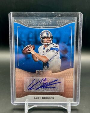 2016 Donruss Signature Series Jake Rudock #248 Lions rookie auto