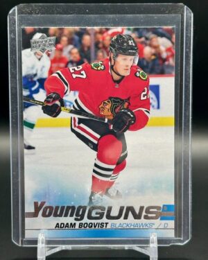 UD Series 2 Adam Boqvist Young Guns Rookie #492