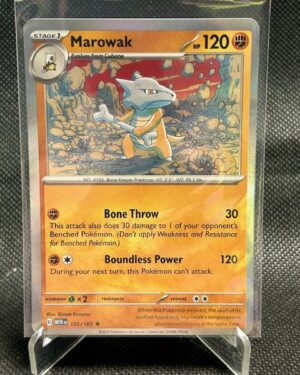 Marowak 151 Scarlet & Violet Pokémon Card