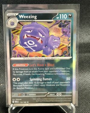WEEZING 110/165 - POKEMON 151 S&V - HOLO RARE - NM/M