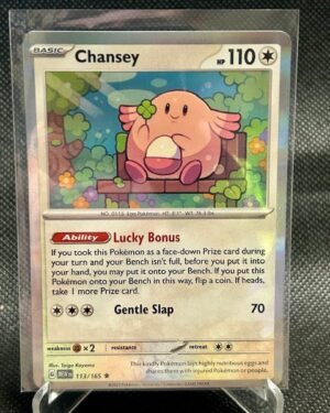 Chansey 151 Scarlet & Violet Pokémon Card