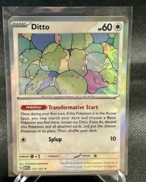 Ditto 132/165 Holo Rare English 151 Scarlet & Violet Near Mint NM