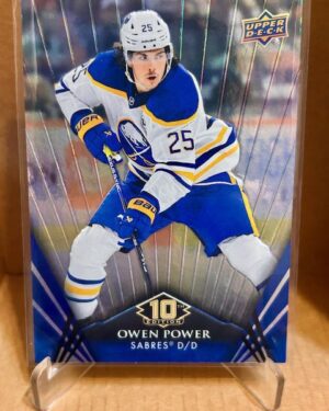 Owen Power 2024-25 Tim Hortons Base Card #120 Buffalo Sabres