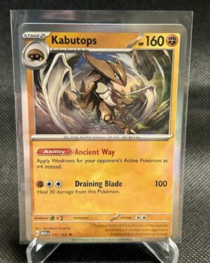Kabutops 141/165 151 Holo Rare Pokemon 151 - NM/MINT