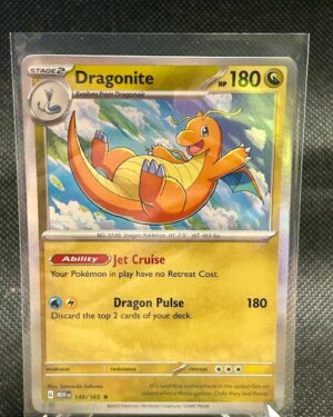 Pokémon Dragonite  149/165  Holo Rare Scarlet & Violet 151 NM