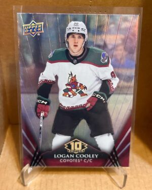 Logan Cooley Base #59 2024-25 Tim Hortons 10th Edition UD Hockey Card
