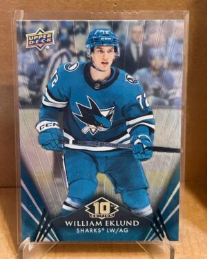 William Eklund Base #112 2024-25 Tim Hortons 10th Edition UD Hockey Card