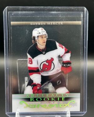 2022-23 Upper Deck Artifacts Rookie Clear Cut Dawson Mercer #CRU-18
