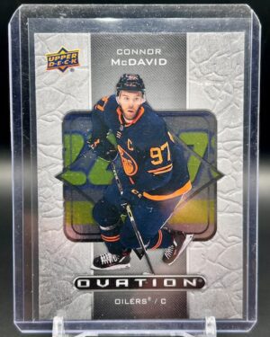Connor McDavid Upper Deck Extended Series Ovation 2020-21 card #O-9