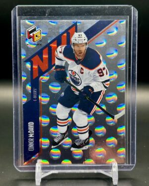 2021-22 Upper Deck Extended Series Connor McDavid HoloGrFx Rookie Card #NHL-1 Edmonton Oilers card