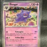 Gengar - 094/165 - Holo Rare Scarlet & Violet 151 Pokemon NM