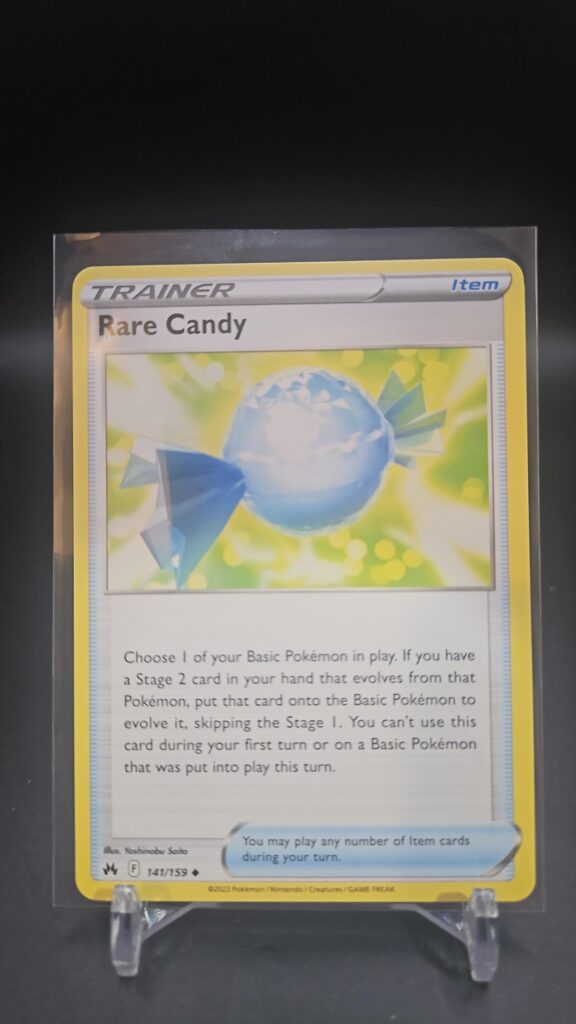 Rare Candy Crown Zenith Pokémon Card