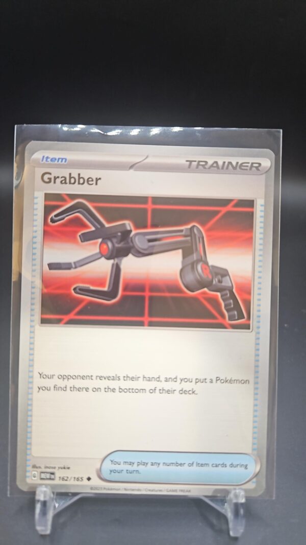 Grabber - 162/165 - Trainer - 151 English - Pokemon - NM/M