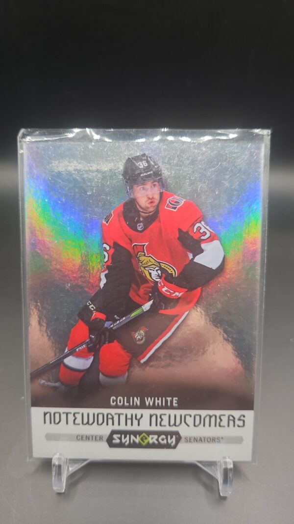 17/18 UD Synergy Ottawa Colin White Noteworthy Newcomers #NN-11