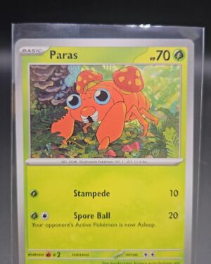 Paras 151 Scarlet & Violet Pokémon Card