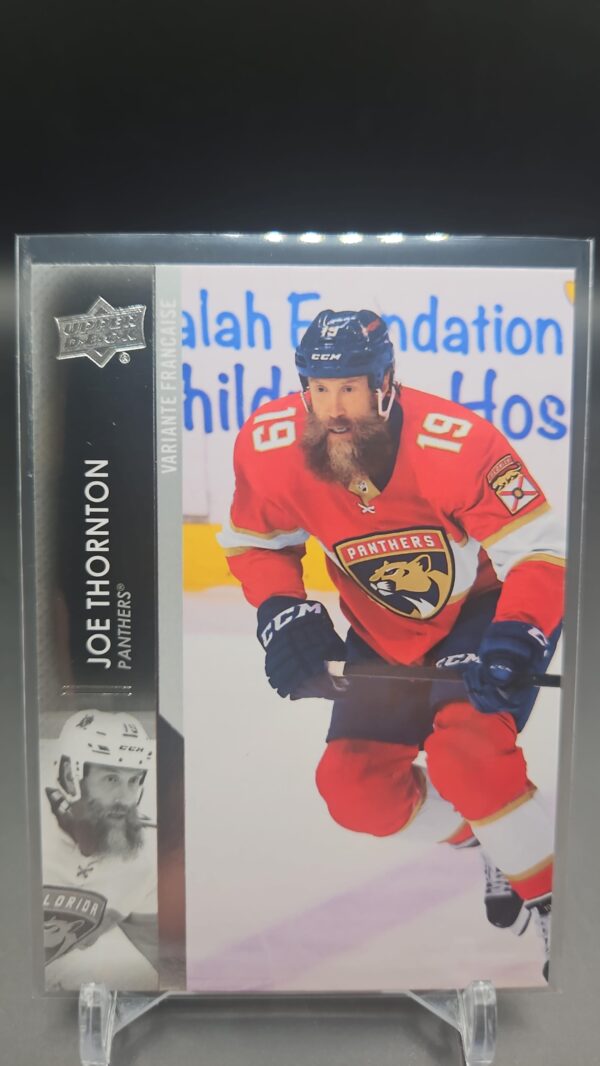 2021-22 Upper Deck #574 Joe Thornton Florida Panthers base