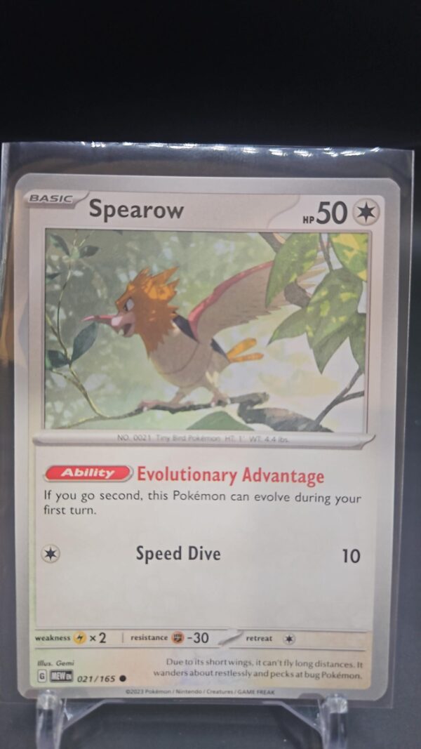 Spearow #021/165 SV: Scarlet & Violet 151 Common - Pokemon Cards