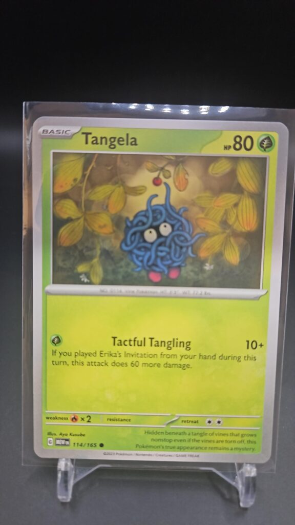 Tangela 151 Scarlet & Violet Pokémon Card