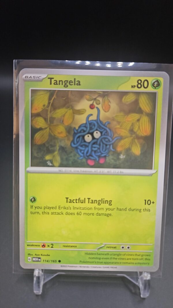 Tangela 114/165  Scarlet & Violet 151 Pokemon TCG English